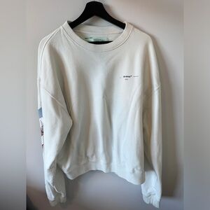 Off-White Oil Painting Arrows Crewneck
